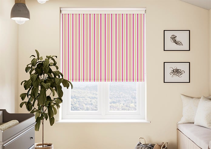 The British Stripe Co. George, Notting Hill No.1 - Roller Blind - Image 3